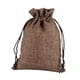 thumbnail image 2 of 50 bolsas de regalo con cordón, bolsas de regalo con cordón, bolsas de regalo navideñas para Marrón oscuro, 2 of 9
