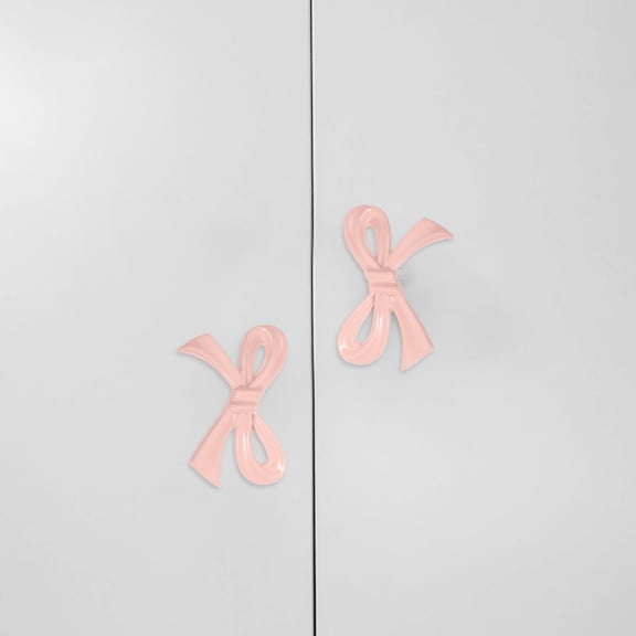 WEAVILUX Decorative Bow Cabinet Handles - Universal for Kitchen Cabinets, Dressers, Drawers, and Home Furniture