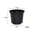 thumbnail image 1 of Plant Pots Flowerpot Rose Strong Accessory Tool Adapter Aloe Vera Assembly Bonsai Cactus Mint Orchid Part Plastic B, 1 of 9
