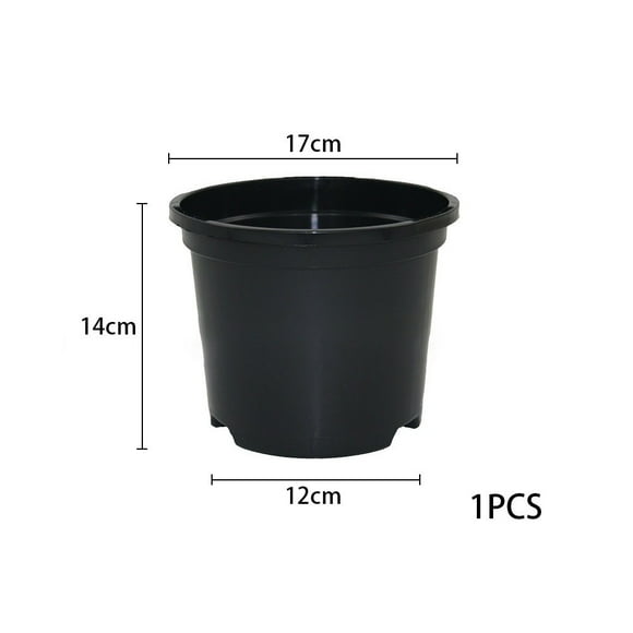 Plant Pots Flowerpot Tool Accessory Adapter Aloe Vera Assembly Cactus Daisy Herbs Mint Orchid Rose Strong Black