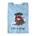 thumbnail image 5 of Life is Crap Stuck Santa Funny Shirt Cool Cute Gift Christmas T-Shirt Tee, 5 of 7