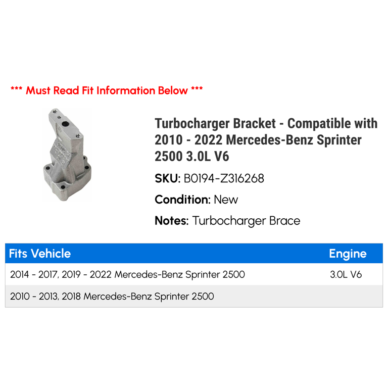 Crankcase Vent Valve For 2010-2018 Mercedes Sprinter 2500/3500 3.0L V6