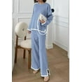 thumbnail image 2 of PRETTYGARDEN Women's 17 Piece Fall Knit Sweater Set Long Sleeve Tops Wide Leg Pants Sweatsuit Tracksuit Outfit Winter Clothing, 2 of 6