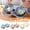 Blue, variant on Microwave Egg Cooker with Double Layer Basket, 8.5x4.33x2.56 Inch BPA Free Steamer, Poached Egg Maker for Quick Breakfast,1PCS