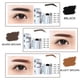 thumbnail image 2 of Sello De Ceja Plantilla impermeable para cejas en polvo Moldeado natural duradero (negro) Ygjytge Cuidado Belleza, 2 of 3