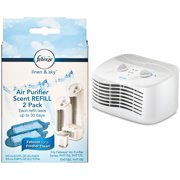 Febreze Tabletop Air Purifier with Linen and Sky Scent Cartridge