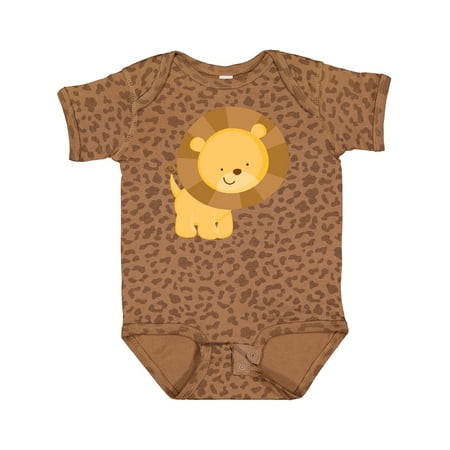 

Inktastic Happy Lion Gift Baby Boy or Baby Girl Bodysuit