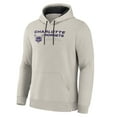thumbnail image 4 of Men's Fanatics Off White Charlotte Hornets Crossover Collection Blocked Shot Premium Pullover Hoodie, 4 of 5