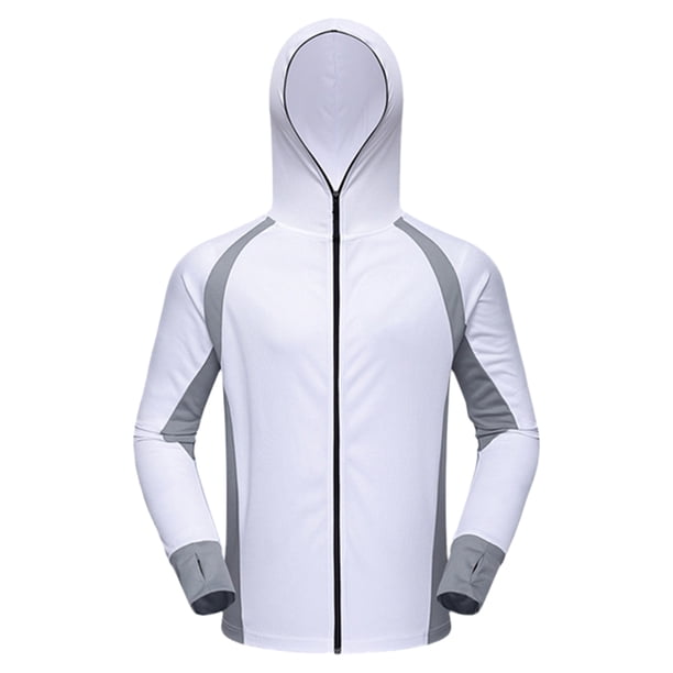 Ropa De Protección Solar Ropa anti-UV Ropa de pescador transpirable para trabajos de césped en el jardín (M Blanco) Tmvgtek Para Estrenar