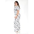 thumbnail image 2 of Set pantalon y blusa Roman Fashion /Tallas Extras, 4340 (Blanco /negro) blanco 40, 2 of 6