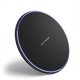 thumbnail image 1 of Cargador inalámbrico rápido de 15w para Samsung S9 S10 S20 Iphone 12 11 Pro Xs Max Xr X 8 Huawei P40 Pro Qi Quick 10w Pad de carga - 15W Negro Kuyhfg Bienvenido a Kuyhfg, 1 of 4