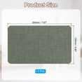 thumbnail image 2 of Uxcell 3Pcs 4.9 x 8" Canvas Repair Patch Self-Adhesive Linen Fabric Patch Space Gray, 2 of 7