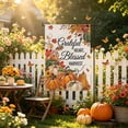thumbnail image 4 of Double Sided Thanksgiving Garden Flag Fall Maple Leaf Yard Decoration Outdoor Polyester 15.75x13.78 Inch for Porch Patio Harvest Festival Autumn Decor, 4 of 6