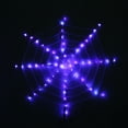 thumbnail image 1 of Luces de tela de araña de Halloween de 12 pies 120LED Luces de tela de araña decorativas moradas Luc TOMSHOO Morado, 1 of 7