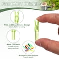 thumbnail image 3 of Uxcell Archery Arrow Nocks, Plastic Nocks Replacement Arrows Tail Accessory-Fitting For (DIY Hunting Shooting/Compound/Recurve Bow) 6.2MM/0.24" ID & 12 Pcs & Plastic & Transparent Yellow, 3 of 6