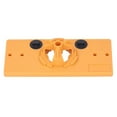 thumbnail image 4 of 35mm Hinge Hole Saw Jig Drilling Guide Cutter Bit Set Woodworking Punching Boring LocatorYellow, 4 of 14