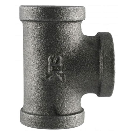 TEE BLK 1/2X1/2X1/2"