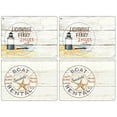 thumbnail image 1 of Pimpernel Coastal Signs Collection Placemats - Set of 4, 1 of 1