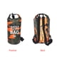 thumbnail image 5 of Bolsas secas impermeables Greeniant camuflaje para exteriores 2/5/10/15L Bolsa seca portátil para Rafting y buceo naranja 19x55cm, 5 of 6