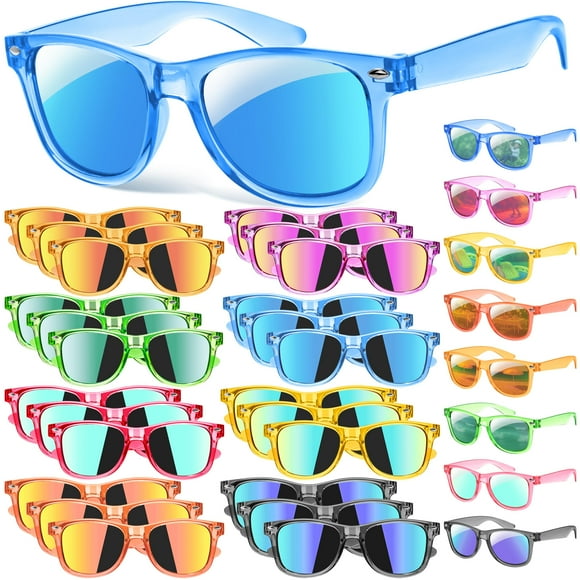 Gafas de sol GIFTINBOX Kids translúcidas con protección UV400 x24