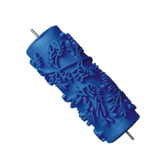 CEORPER 5Inch Rubber Roller Patterned Paint Roller For Applying Special Effect Paints