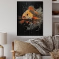 thumbnail image 2 of Designart "Dive An Fishing Dynamic wall art" Animals Print on Natural Pine Wood, 2 of 5