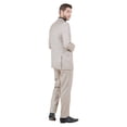 thumbnail image 3 of Mens Tweed 3 Piece Suit Set Hybrid Fit Notch Lapel Jacket Vest and Dress Pants, 3 of 4