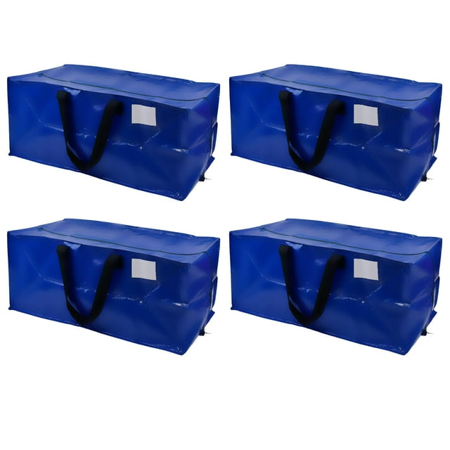 Bolsa de mudanza DURASACK, contenedor de almacenamiento pesado azul x4