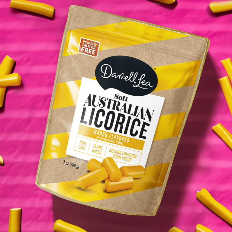 Darrell Lea Soft Australian Licorice Variety Pack of 4 with Empire