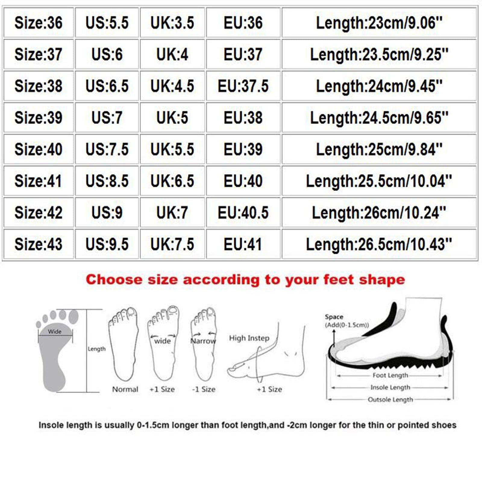 In Cm And Half Shoe Size Inches Size And A Half Shoes Men Find