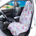 thumbnail image 3 of XYZCANDO Watercolor Sea Turtle & Coral Pattern Car Seat Towel Cover Sweat Towel, for Truck Seat Van Bucket Seat Suitable for Trucks Vans, 3 of 7