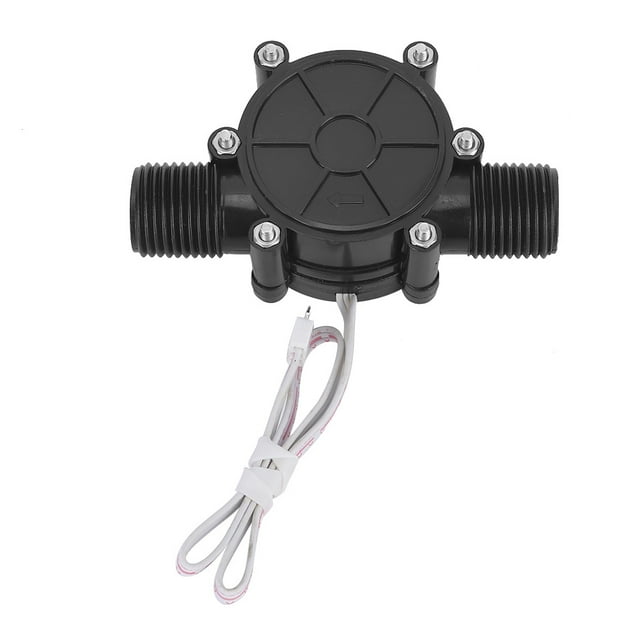 Generador de Agua, Generador de Turbinas de Agua de AC 0.05MPA, Negro para el de Sonido Energía Grifos solares Inteligentes Calentador de Agua de Gas