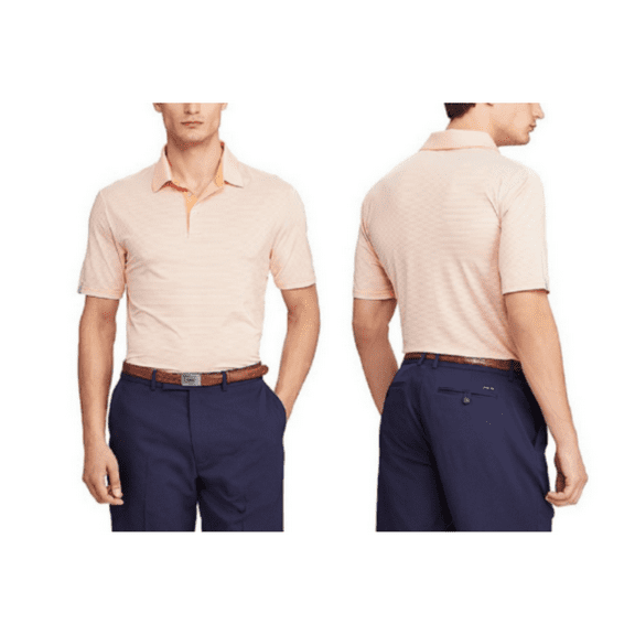 Polo Ralph LaurenGolf Stripe Fit Performance Stretch Short-Sleeve Polo Shirt 2XL