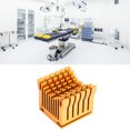 thumbnail image 3 of Small Heatsink, Aluminum Machine Tool Stamping Heat Sink  For LEDs For Set-top Boxes For Players For Routers, 3 of 8