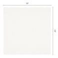thumbnail image 6 of Pack of 12 Cloth Napkins - Cotton, Washable, Reusable for Dining Table, Restaurant, Weddings, Events, and Parties Beige 13x13inch, 6 of 6