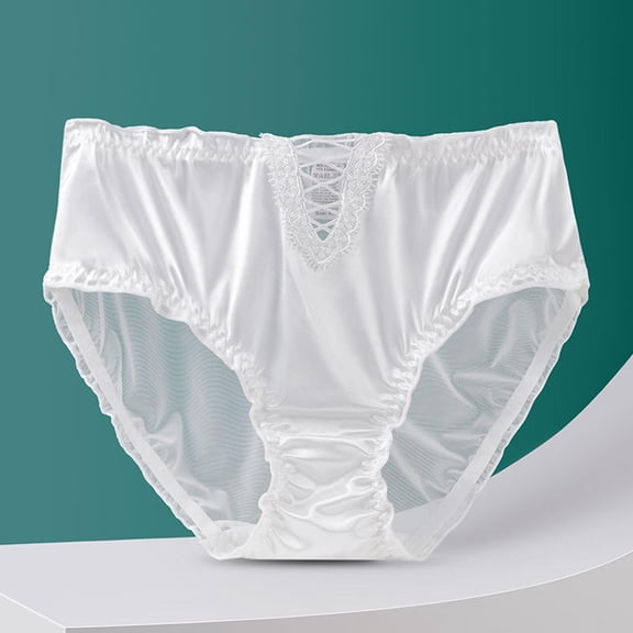 Xucatan Women's Sheer Mesh Floral Embroidered Cheeky Panties, Cozy See Through Low Rise Butt Lifting Underwear, Breathable Back Crotchless Thong for Ladies. Gift