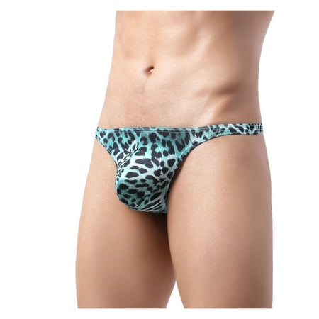 

Men Fashion T-back Thin Thong Low-Waisted Soft Briefs Underpants Underwear