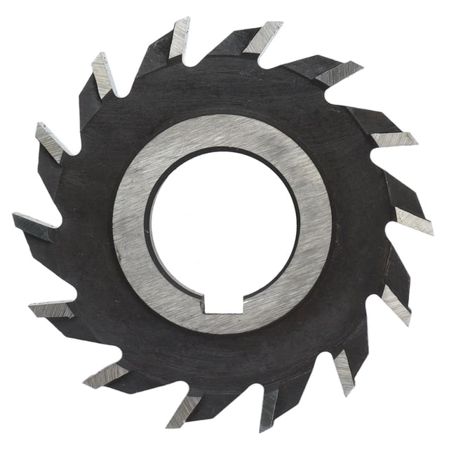 Face Mill, Easy Installation Low Resistance Standard Size Milling Cutter High Speed Steel for Plane Processing for Drilling