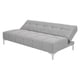 thumbnail image 4 of Sofa Cama Reclinable El Bazar Store New York Gris Plata , Futon 3 posiciones, Sala, Love Seat, 4 of 7
