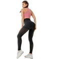 thumbnail image 2 of Leggings sin costuras de cintura alta para mujer Pantalones de yoga al tobillo Medias a prueba de sentadillas Xemadio LRWJ018-9, 2 of 4