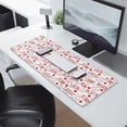 thumbnail image 2 of Long Mouse Pads for Desk,Baseball Word Pattern Desk Mats on Top Of Desks, Desk Mouse Pad Extra Large with 3mm Non-Slip Base and Stitched Edge for Gaming,Office,Work,Home 31.5"x11.8", 2 of 6