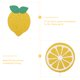 thumbnail image 4 of 24 adornos para cupcakes de limón para fiestas de verano, color amarillo limón, 4 of 7