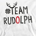 thumbnail image 2 of Christmas Team Rudolph Unisex Adult Crewneck Sweatshirt, 2 of 5