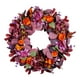 thumbnail image 1 of Corona de otoño para colgar en pared, decoración floral decorativa de 45 cm para puerta de entrada, fiesta al libre, porche, de, 1 of 9