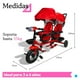 thumbnail image 3 of Triciclo Evolutivo The Baby Shop  Doble Gemelar para Niños 2 Asientos Giratorios Rojo -, 3 of 6