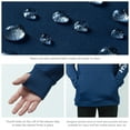 thumbnail image 5 of BASSDASH Men’s Fishing Fleece Hoodie with Neck Gaiter Water Resistant Performance Hunting Sweatshirt FS18M, 5 of 8