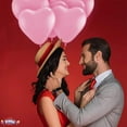 thumbnail image 6 of PMU Valentine’s Day Heart Shaped Balloons 15 Inch PartyTex Premium Pink Latex Decorations for Valentine's Day, Weddings, Birthdays, Anniversaries, Engagements Pkg/50, 6 of 7
