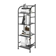 Forthcan Bathroom Storage Shelf, 4 Tier Storage Rack for Small Space