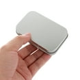 thumbnail image 2 of 12pcs Silver Iron Hinge Box Small Storage Box Household Storage Box 9.5x6x2cm, 2 of 8