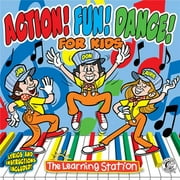 Kimbo Educational KUB2100CD Action Fun Dance Song CD for PK & Up Grade